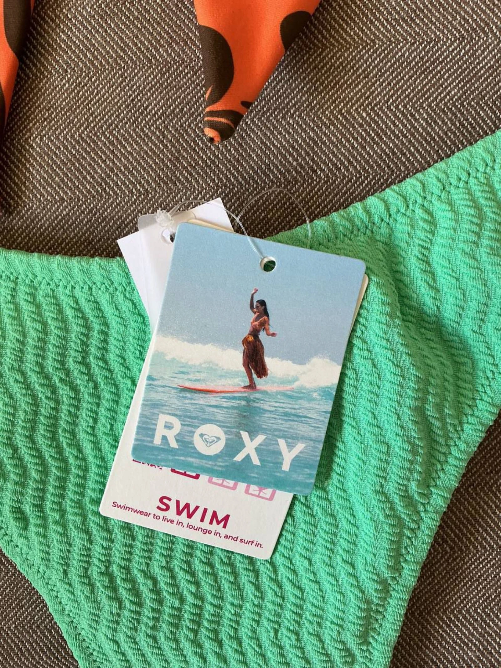 Roxy Women's Multicolor Reversible Bikini Top Size 38 – photo 13